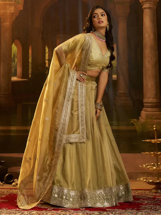 Viyanka Crepe Silk Festive Lehenga