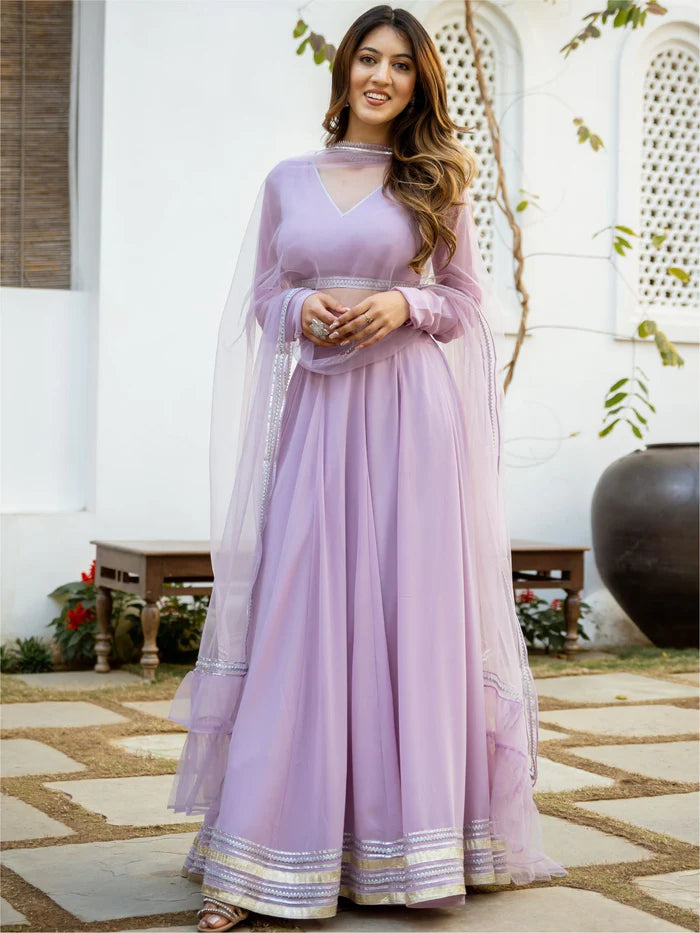 Viyanka Lavender Gota Lehenga Choli Set