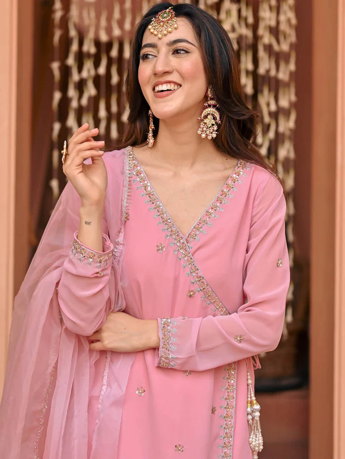 Viyanka Blush Élan Patiala Ensemble