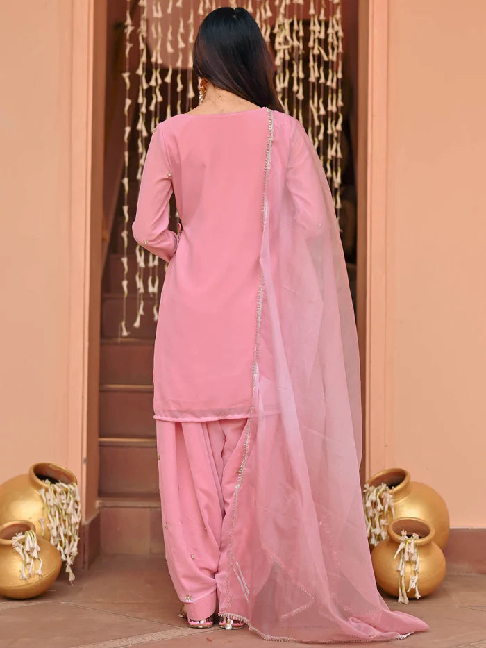 Viyanka Blush Élan Patiala Ensemble